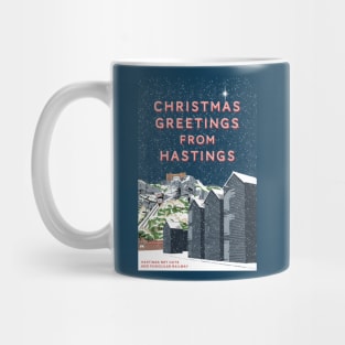 Christmas Greetings from Hastings Mug